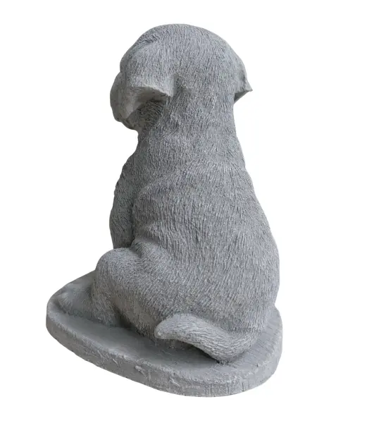 Product image 6 of the product “Milo - Seated Dog, 18cm H | cast stone ”